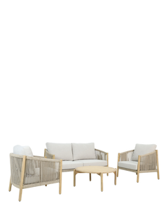 KETTLER Naples 4-Seater Garden Lounge Set, Grey