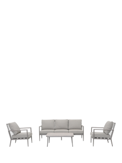 KETTLER Trento 5-Seater Garden Lounge Set, Pebble