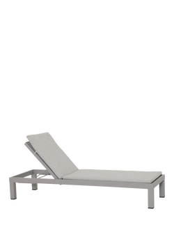 KETTLER Pebble Sun Lounger, Grey, Pebble