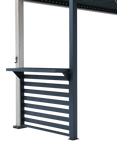 KETTLER Signature Pergola Bar Panel, 150cm, Grey