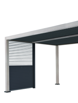 KETTLER Signature Pergola Louvre Panel, 150cm, Grey, 