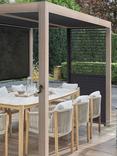 KETTLER Signature Pergola Louvre Panel, 150cm, Grey