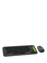Logitech POP Icon Combo Keyboard & Mouse, Graphite