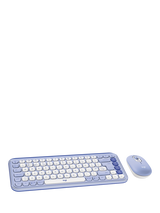 Logitech POP Icon Combo Keyboard & Mouse, Graphite