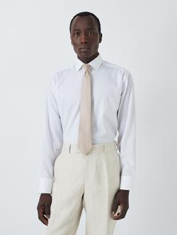 John Lewis Silk Square Tie - view 2, Champagne