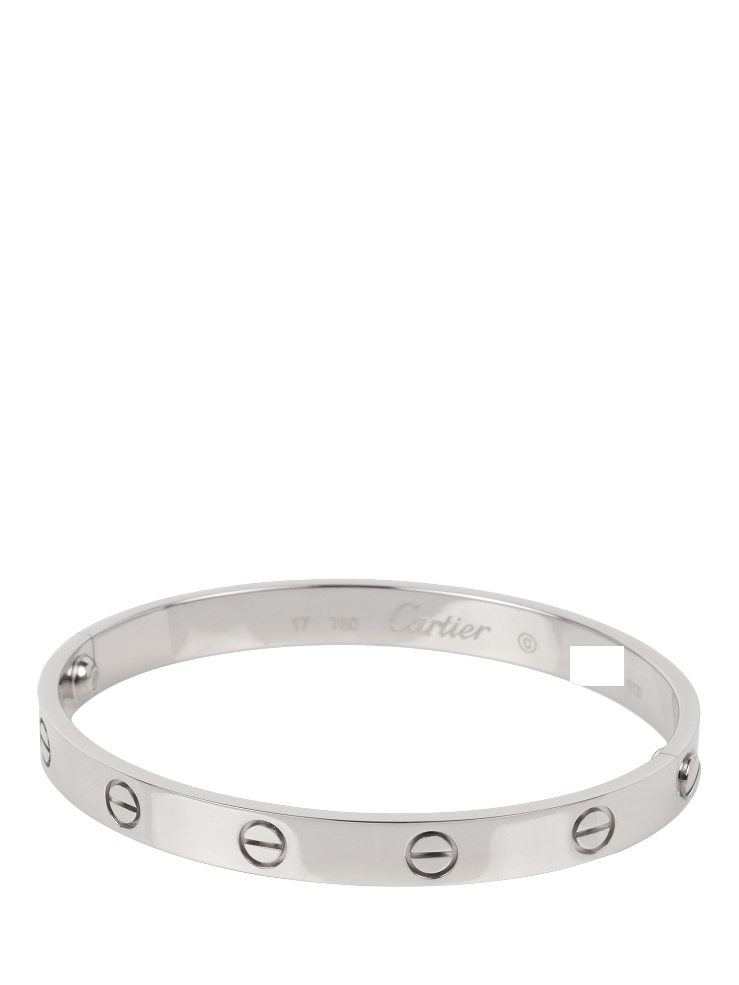 Pre owned cartier love bangle hotsell