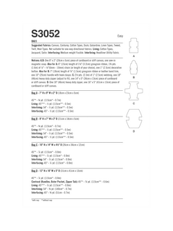 Simplicity Tailored Bags Sewing Pattern, S3052 - view 2, Multi Multi