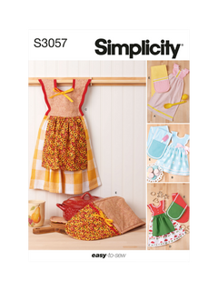 Simplicity Kitchen Accessories Sewing Pattern, S3057