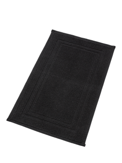 Christy Luxe Fina Bath Mat, Black