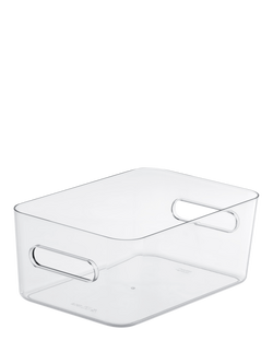 SmartStore Compact Medium Storage Container, 5.3L, Clear, Transparent