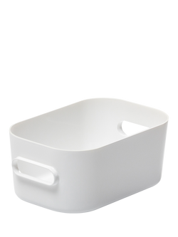 SmartStore Compact XS Storage Container, 0.6L, White, White