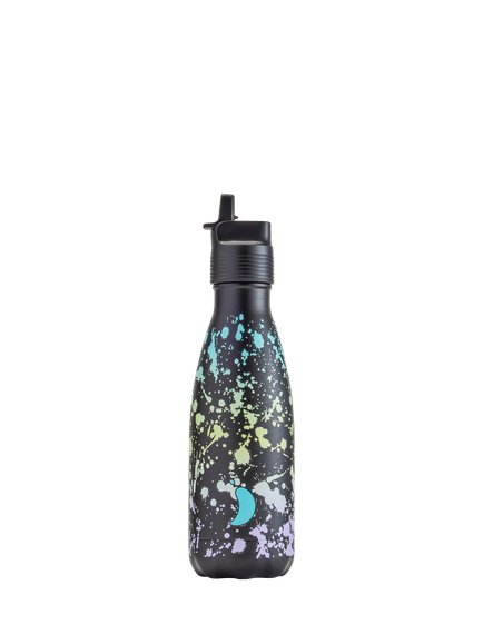 Chilly's Kids' Leak-Proof Insulated Drinks Bottle, 350ml, Splatter, Splatter