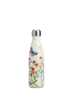 Chilly's Emma Bridgewater Insulated Leak-Proof Drinks Bottle, 500ml, Wildflower Walk
