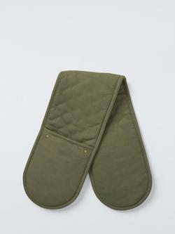 John Lewis Professional Double Oven Glove, Avocado