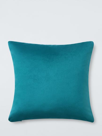 Harlequin Aconite Cushion, Ink - view 2, Ink