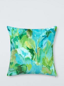 Harlequin Foresta Velvet Cushion, Forest