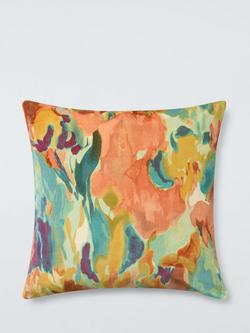 Harlequin Foresta Velvet Cushion, Rosewood