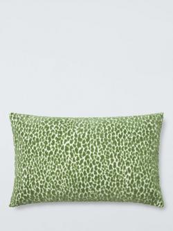 Harlequin Lacuna Velvet Cushion, Kelly