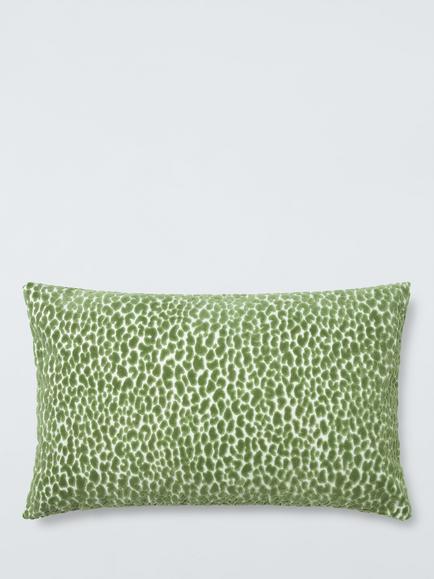 Harlequin Lacuna Velvet Cushion, Kelly