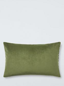 Harlequin Lacuna Velvet Cushion - view 2, Kelly