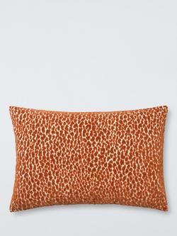 Harlequin Lacuna Velvet Cushion, Tiger