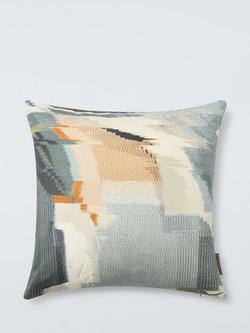 Harlequin Perspective Cushion, Slate, Slate