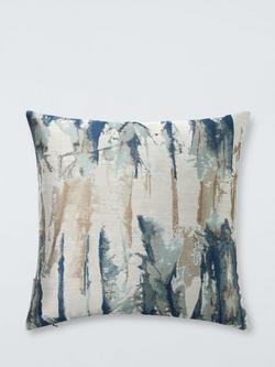 Harlequin Takara Cushion, Indigo - view 2, Indigo