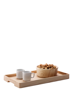 LSA International Collective Ash Wood Tray, Natural - view 2, 