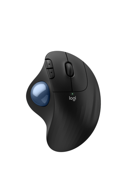 Logitech ERGO M575S Wireless Trackball Bluetooth Mouse, Graphite, Graphite