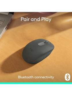 Logitech M196 Wireless Mouse - view 2, Graphite