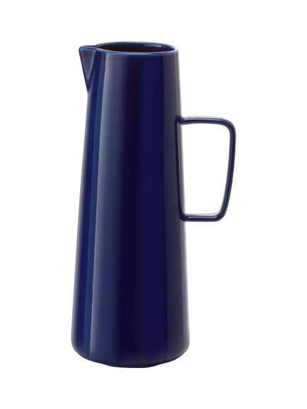 LSA International Collective Porcelain Jug, 1.4L, Blue Cobalt, Blue Cobalt