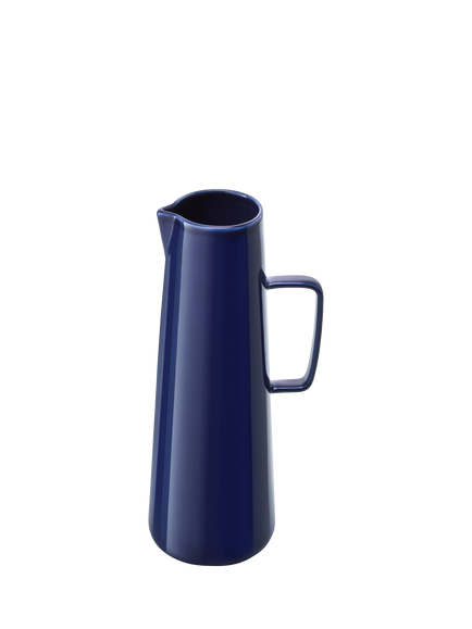 LSA International Collective Porcelain Jug, 1.4L, Blue Cobalt - view 2, Blue Cobalt