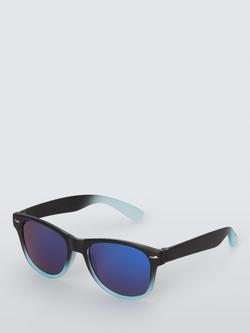 John Lewis Kids' Frosted D-Frame Sunglasses, Ombre, Ombre