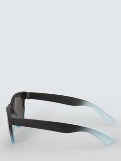 John Lewis Kids' Frosted D-Frame Sunglasses, Ombre - view 2, Ombre