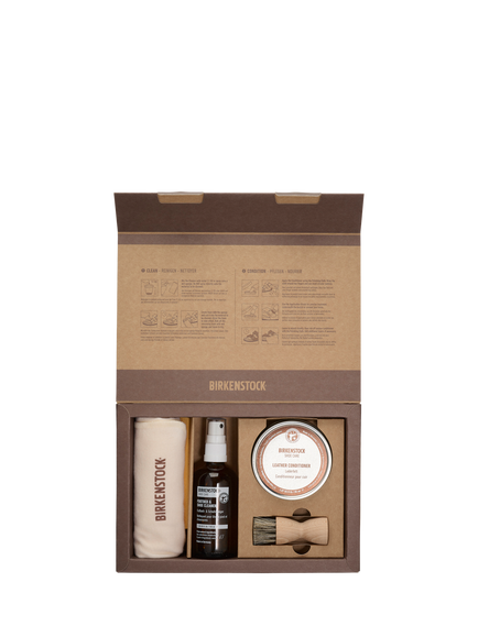 Birkenstock Oil Leather Shoe Care Set, One Colour