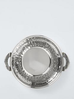 John Lewis Traditional Hammered Stainless Steel Balti Serving Dish, 14cm, Gold - view 2, Gold