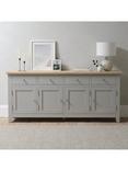 Cotswold Company Chester Extra Large Sideboard, Dove Grey