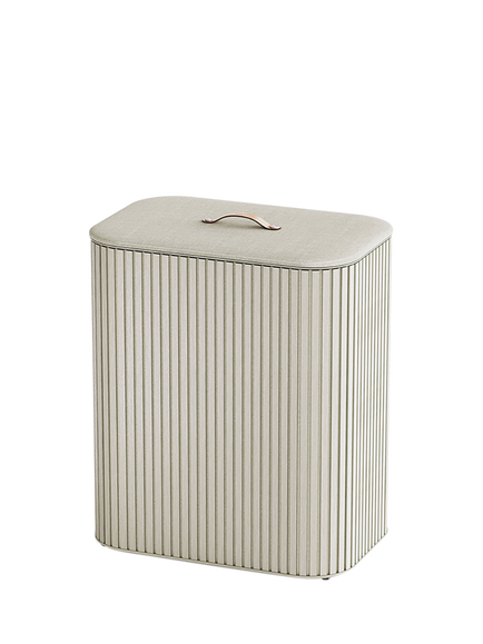 Joseph Joseph Tota Luxe Laundry Basket, 90L, Ecru