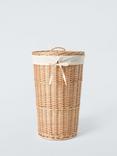 John Lewis Round Wicker Laundry Basket