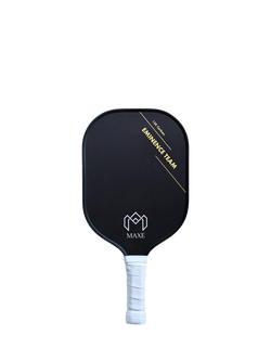 MAXE Eminence Team Pickleball Racket, Black, Black