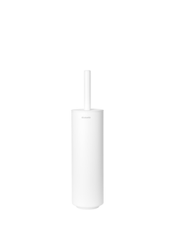Brabantia MindSet Toilet Brush and Holder, Mineral Fresh White
