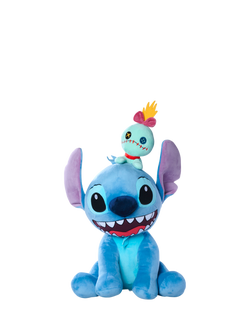 Disney Stitch & Scrump Plush Soft Toy, 50cm, Multi