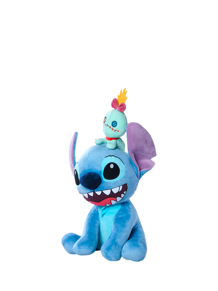 Disney Stitch & Scrump Plush Soft Toy, 50cm - view 2, Multi