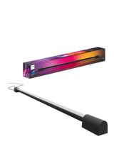 Philips Hue Play Gradient Smart Lighting Adjustable Colour Changing LED Light Tube Compact, 17.4W, 87.7cm, Black