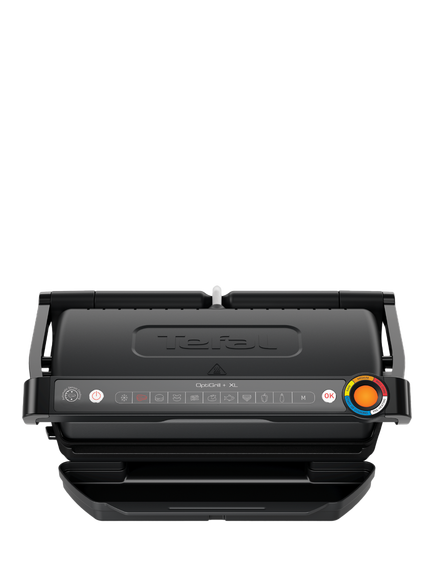 Tefal Optigrill+ XL 6-8 Portion Indoor Smart Grill, Black, Black