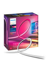 Philips Hue Play Gradient Smart Lighting Adjustable Colour Changing LED Lightstrip for 24” to 27” PC Monitors, 15W, 90.5cm