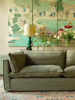 John Lewis x Sophie Conran Cocobella Small 2 Seater Sofa - view 2, Beatrice Olive