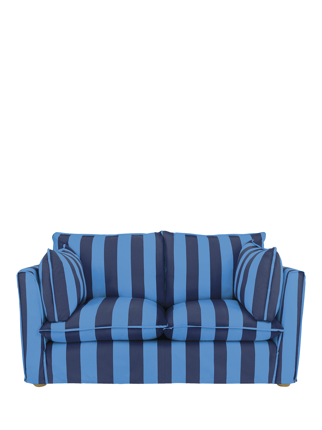 Cocobella Range, John Lewis x Sophie Conran Cocobella Small 2 Seater Sofa, Coastal Stripe