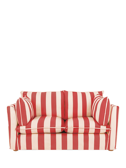 John Lewis x Sophie Conran Cocobella Small 2 Seater Sofa, Petunia Red Stripe