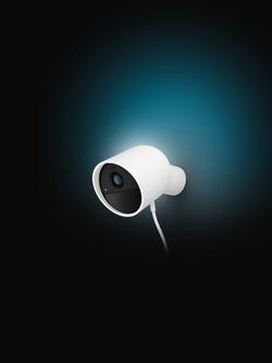 Philips Hue Secure Wired Smart Security Camera, White - view 2, White